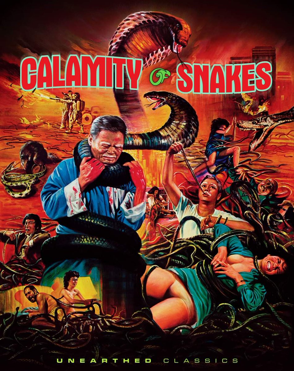 CALAMITY OF SNAKES (Blu-ray w/ slip)

This beast of a film has slithered its way to UK shores and you can get it here from us first! 

A controversial but incredible serpentine horror experience not to be missed.
@Unearthedfilms

filmtreasures.co.uk/calamity-of-sn…

#uearthedfilms