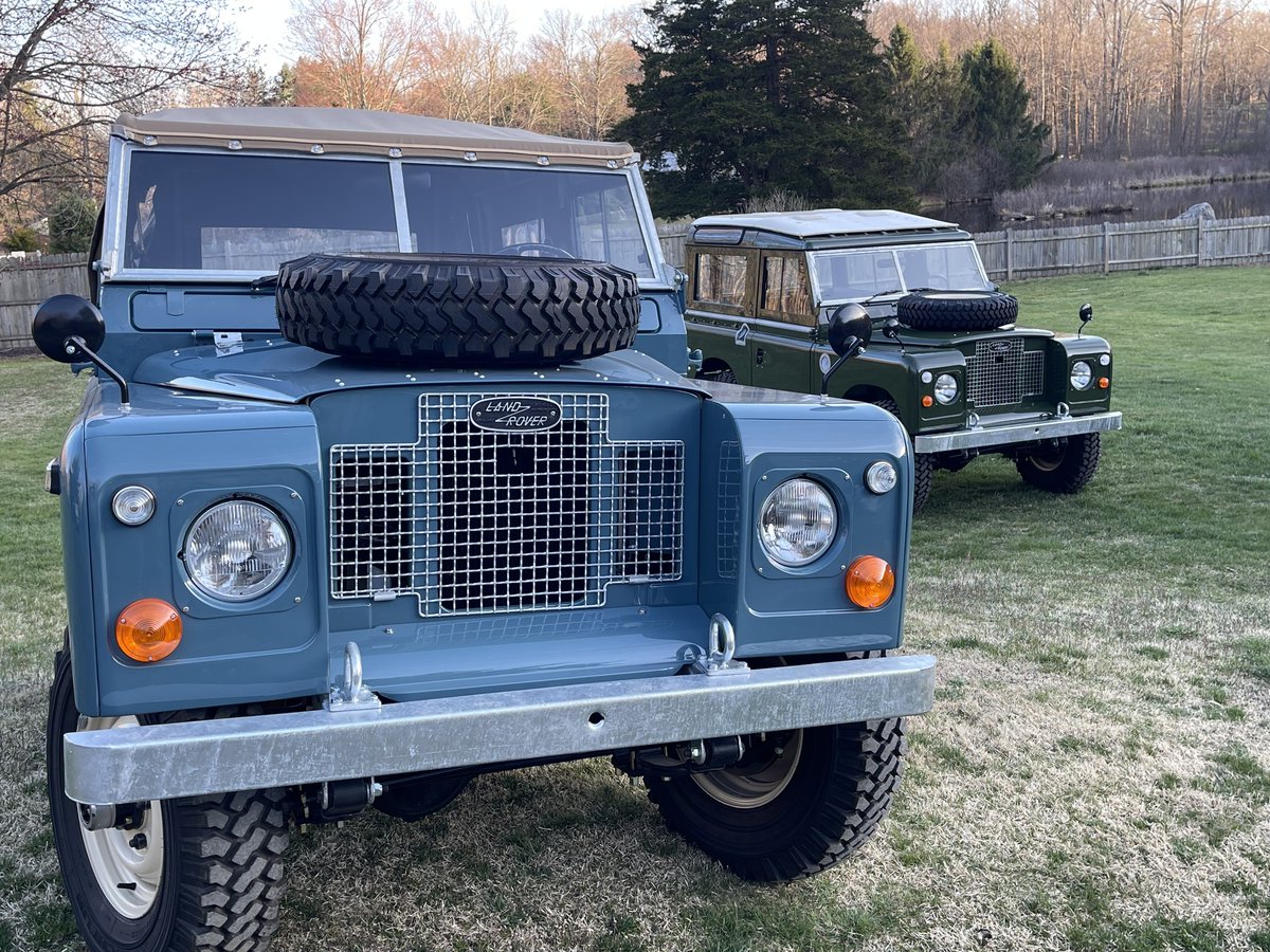 N_Am_Overland's tweet photo. 1970, 1968 and 1963 Series IIA Land Rovers

#mylandrover #serieslandrover #retrovehicle #classiccars #carphotograpghy #cars #vintagetrucks #britishcars #autos #classicauto https://t.co/7PP25ODKJC
