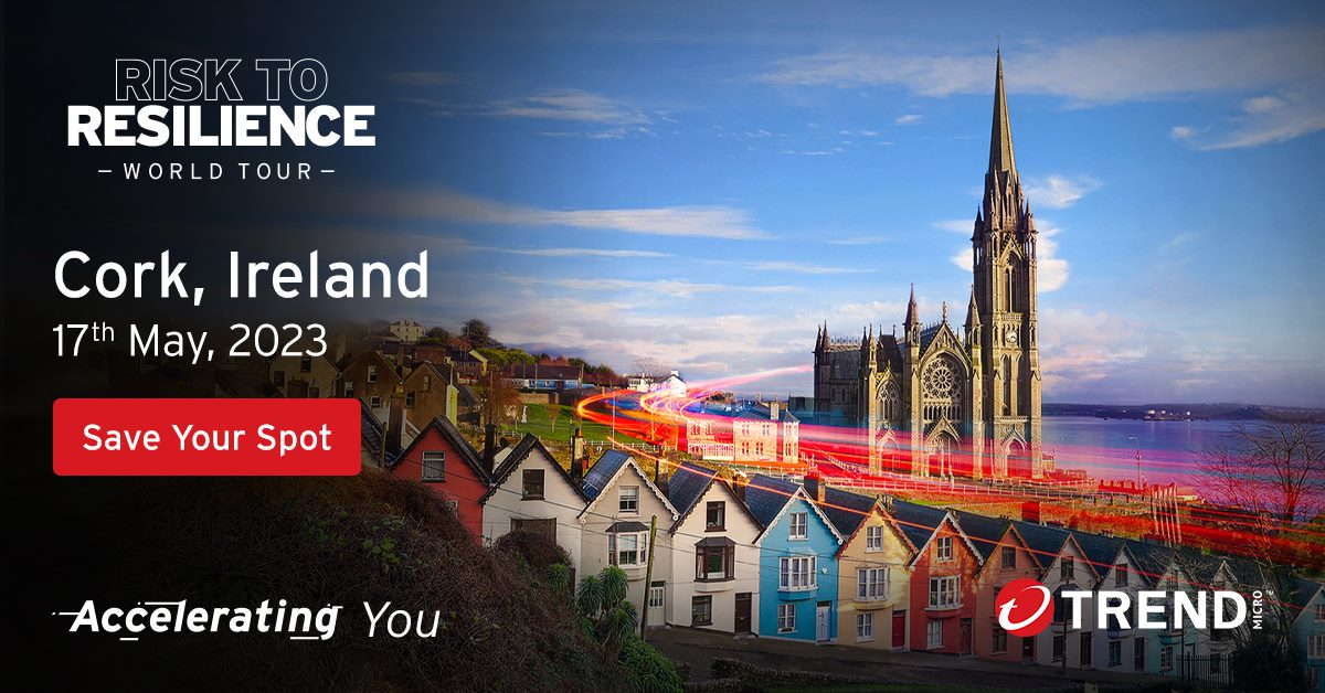 andreeaceasar's tweet photo. Join Trend Micro’s Risk to Resilience World Tour and find out how you can take control of your risk posture. View our agenda here: https://t.co/Oic8uR6NbS https://t.co/RjwJZD1Rhg