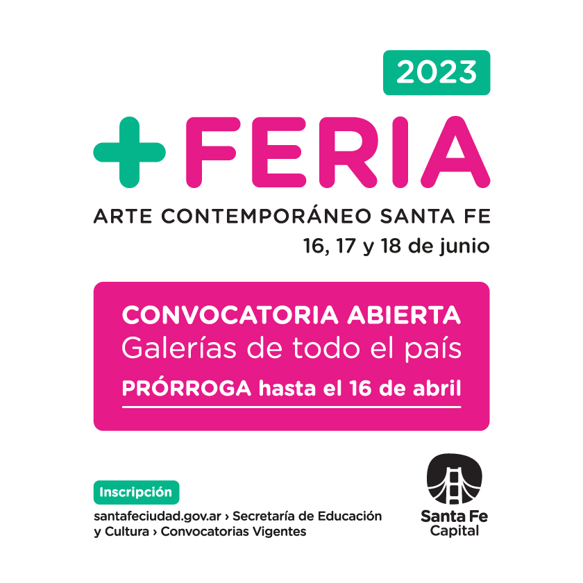 micromundo_bit's tweet image. #ConvocatoriaAbierta +Feria 2023 @santafecapitalok La Municipalidad abre una nueva convocatoria de alcance nacional Prórroga:16/04... seleccionará hasta 23 galerías o proyectos de arte de todo el país @santafecapitalok #arteSantaFeCapital #feriaarteSantaFe onx.la/deecc