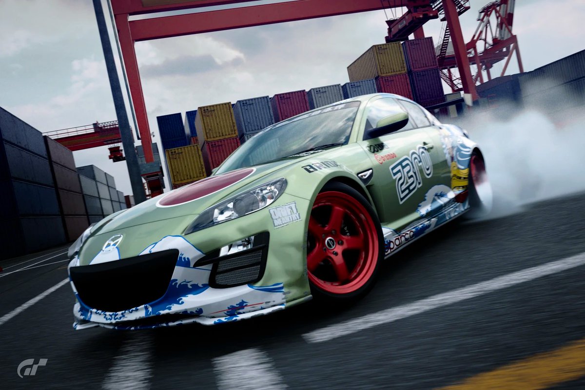 前に作ったプロストリートのモブ車両のRX-8をリメイクしてみました
