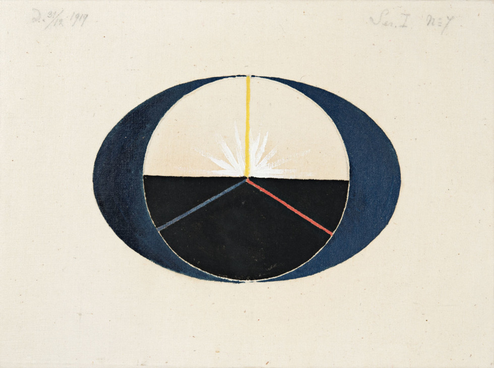 #Pantheism: Mind of Nature #Panpsychism: Minds in Nature (Of course these are compatible. Image: Hilma af Klint.)