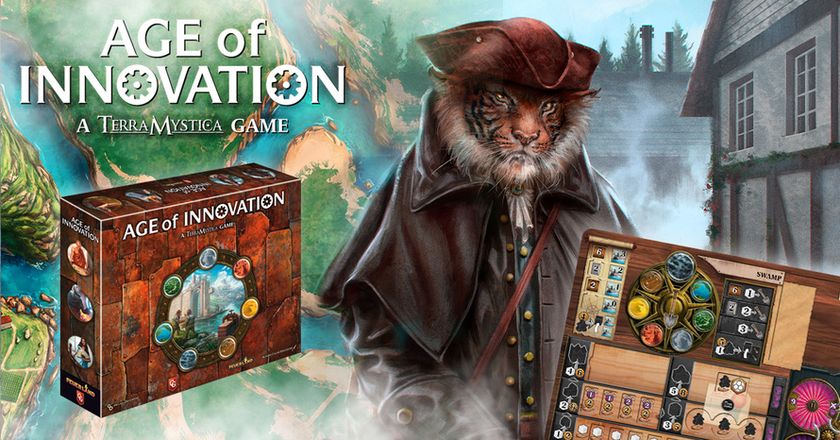 Capstone Games najavio Age of Innovation wp.me/pfLF6-9GO #boardgames #tabletopgames #drustveneigre <a href="/Capstone_Games/">Capstone Games</a>