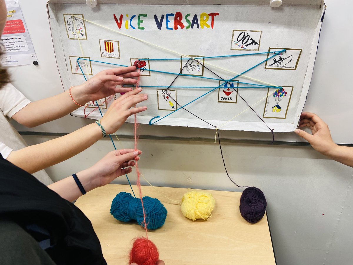 Wesolowluce's tweet photo. #semainedesarts ⁦@CE_FontdeFillol⁩ 3eme « auteurs » présentent leur production collective et participative aux 5eme « spectateurs » pour vivre l’expérience sensible de l’espace et de l’œuvre 12h/13h toute la semaine ⁦@CroisonnierH⁩ ⁦ https://t.co/UzEfYOAmzi