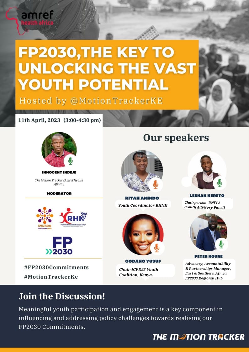 FP2030 space coming up, Theme: The Key to Unlocking the vast youth potential.

🔗twitter.com/i/spaces/1ZkKz…

#FP2030Commitments