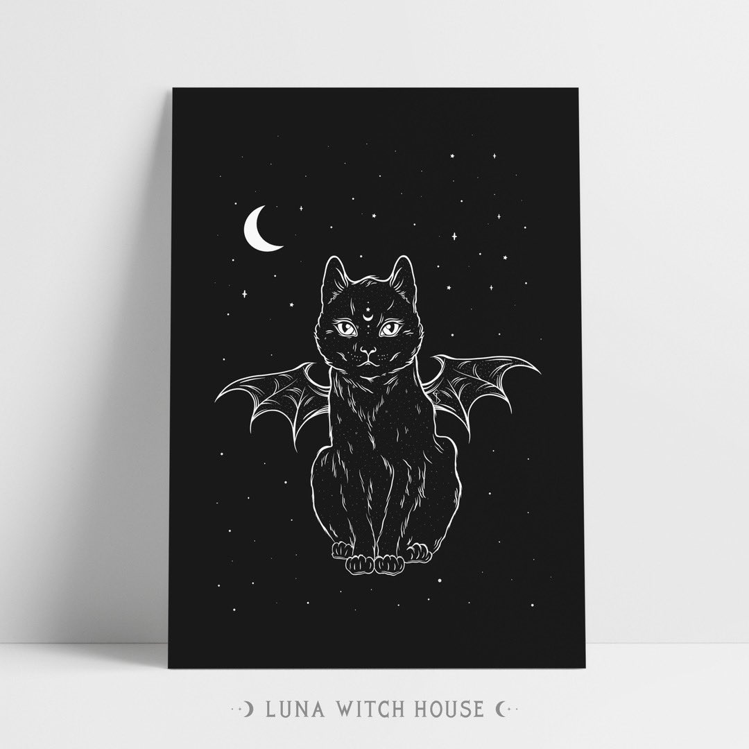 LunaWitchHouse's tweet photo. 🐈⬛ Happy #NationalPetDay Here's some cat products for all you crazy cat lovers! 🐈⬛
https://t.co/OWuGXh5HED
#witchesoftwitter #gothicpin #witchpin #witchaccessories #witchfashion #gothicfashion #gothicart #witchart #gothicpins #witchtwt #blackcat #catpin #catart #catprint #witch https://t.co/GnpnG7fpEy