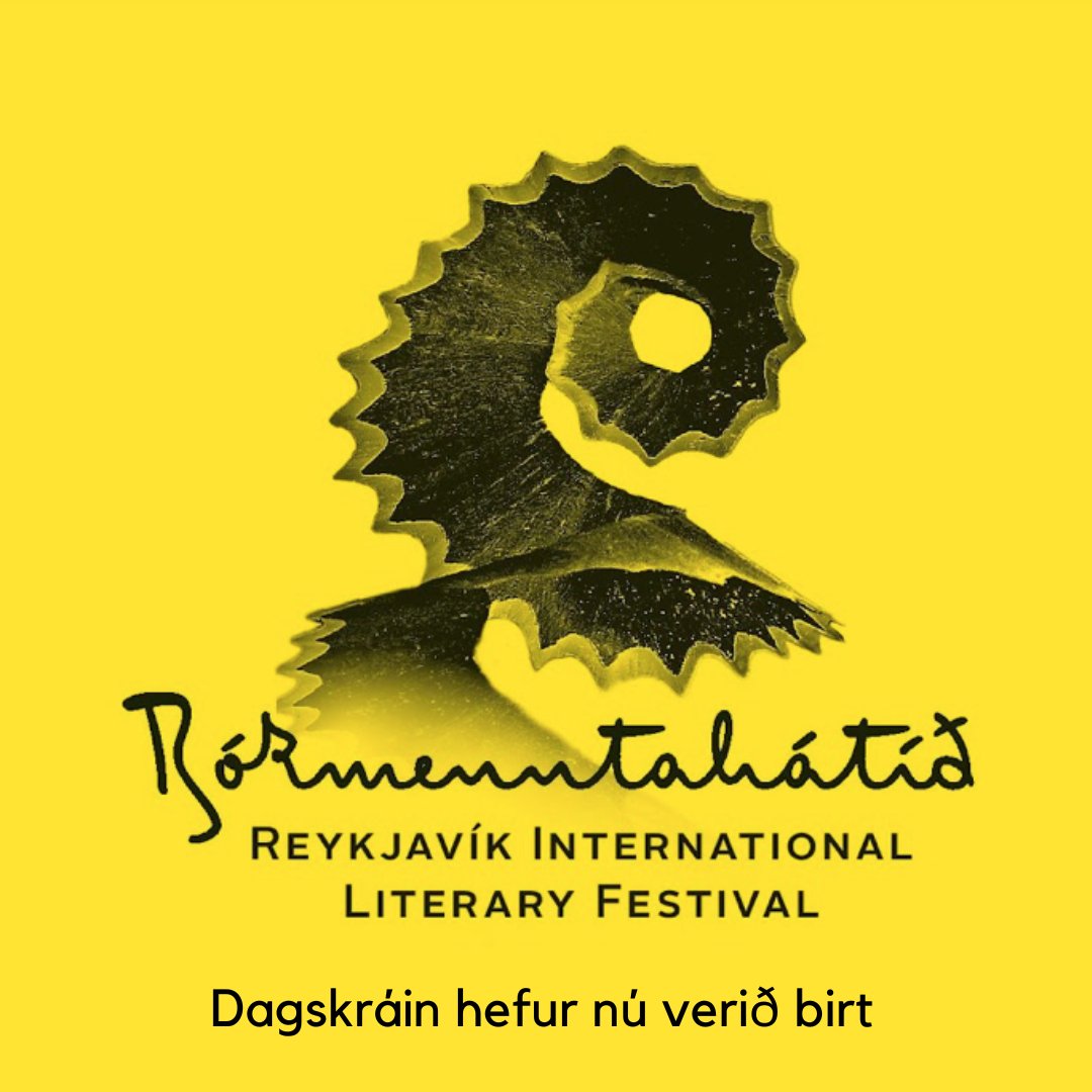 Dagskrá hátíðarinnar 2023 hefur nú verið birt og er aðgengileg á heimasíðunni okkar, bokmenntahatid.is/dagskra/
// Spring is on its way and the program for the sixteenth Reykjavík International Literary Festival (RILF) is now available on the festival’s website.