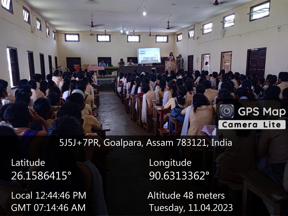 NSSHabraghat's tweet photo. Workshop on NEP 2020 for Students. Organized by NSS Unit &amp; IQAC,Habraghat Mahavidyalaya,Krishnai,Goalpara,Assam today,on 11-04-2023.  Resource persons: 1)Dr Sangeeta Das (2) Swagata Chakravarty. Royal Global University. https://t.co/CtbLpJwZgq