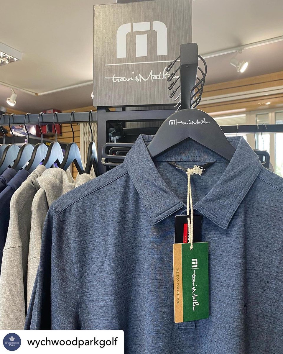 WychwoodParkX's tweet photo. Wear the clothing that Masters Champion Jon Rahm wears! The new Travis Mathew collection is in store now. #masterschampion #travismathew #golfshirts #lookthepartplaythepart #johnrahm #ecoclothing #ecogolf https://t.co/rXzkCcq1tO