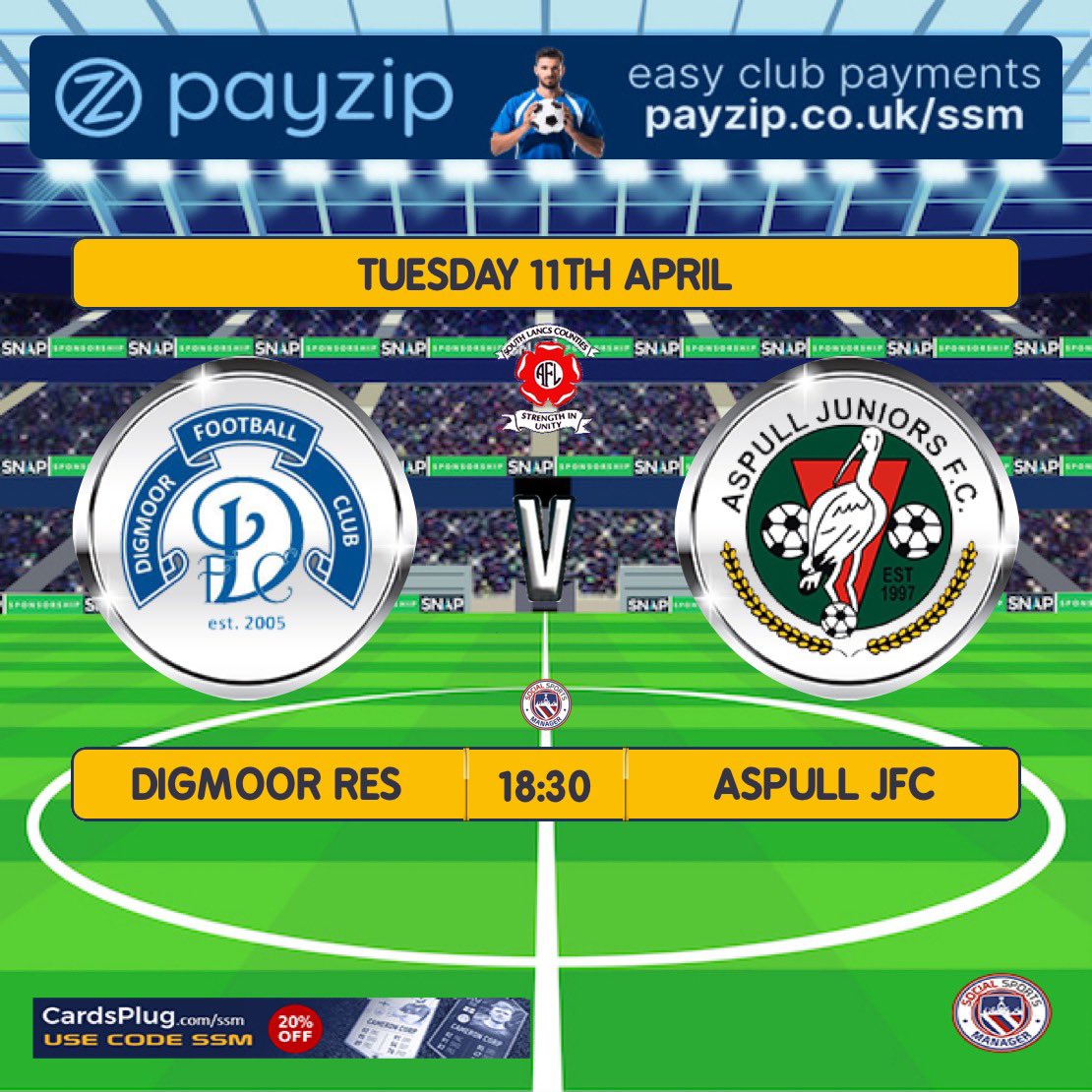 Game Day! The lads are looking for the win this evening
Vs @digmoorfc Res
🏆<a href="/OfficialSlcfl/">SLCFL_Official</a> Division 2
⏱6.30pm
🏟WN86ED
Lets get the 3 points #UTA 🟠⚫️