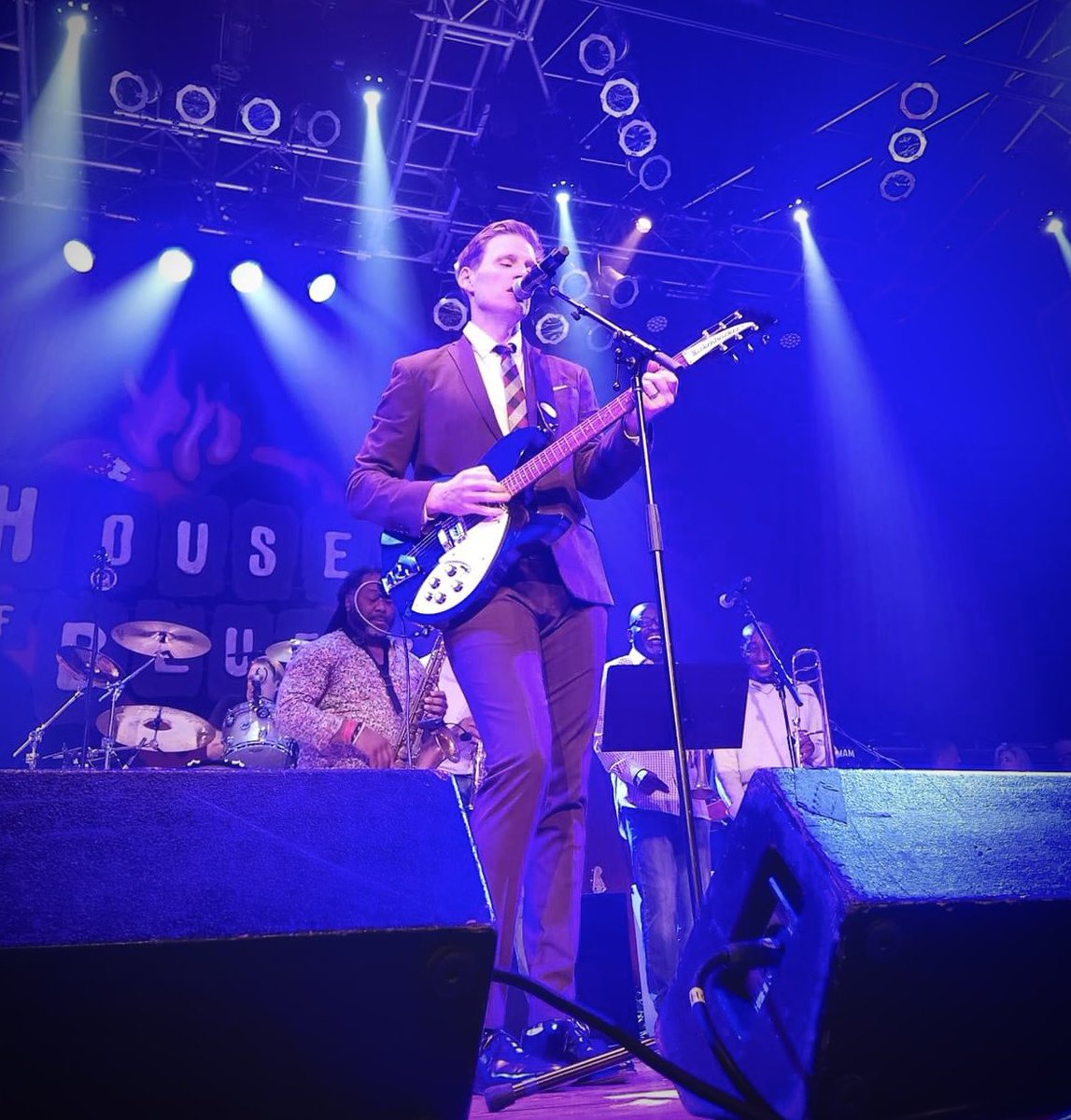 PDMusic's tweet image. Last Night. @MonAfterMasters #mam2023 @HootieTweets #mondayafterthemasters #patrickdavisandhismidnightchoir