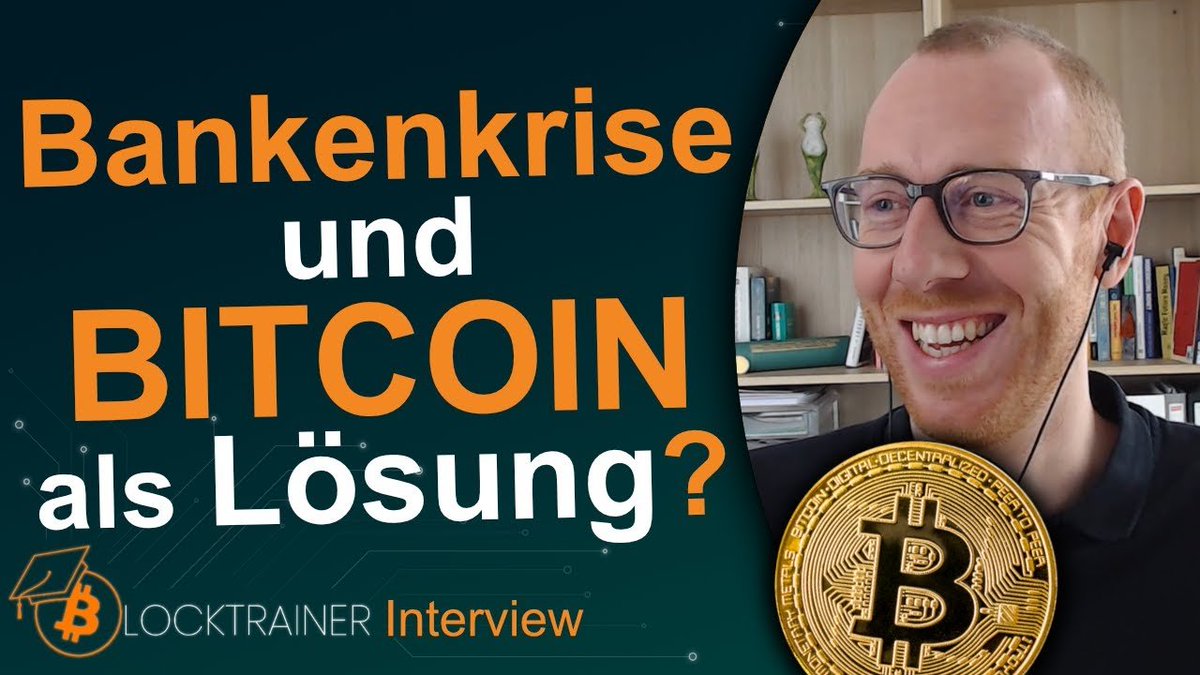 blocktrainer's tweet photo. Die #Bankenkrise erreicht #Europa und das Finanzsystem verliert an Vertrauen!🔥

Wo diese #Krise ihren Ursprung hat und ob #Bitcoin die Lösung ist, diskutiere ich im #Interview mit Dr. @alex_bechtel_de

Viel Spaß! ⚡️🚀😊
👇👇👇
https://t.co/QeZjm63cup https://t.co/QngaY00Jy9