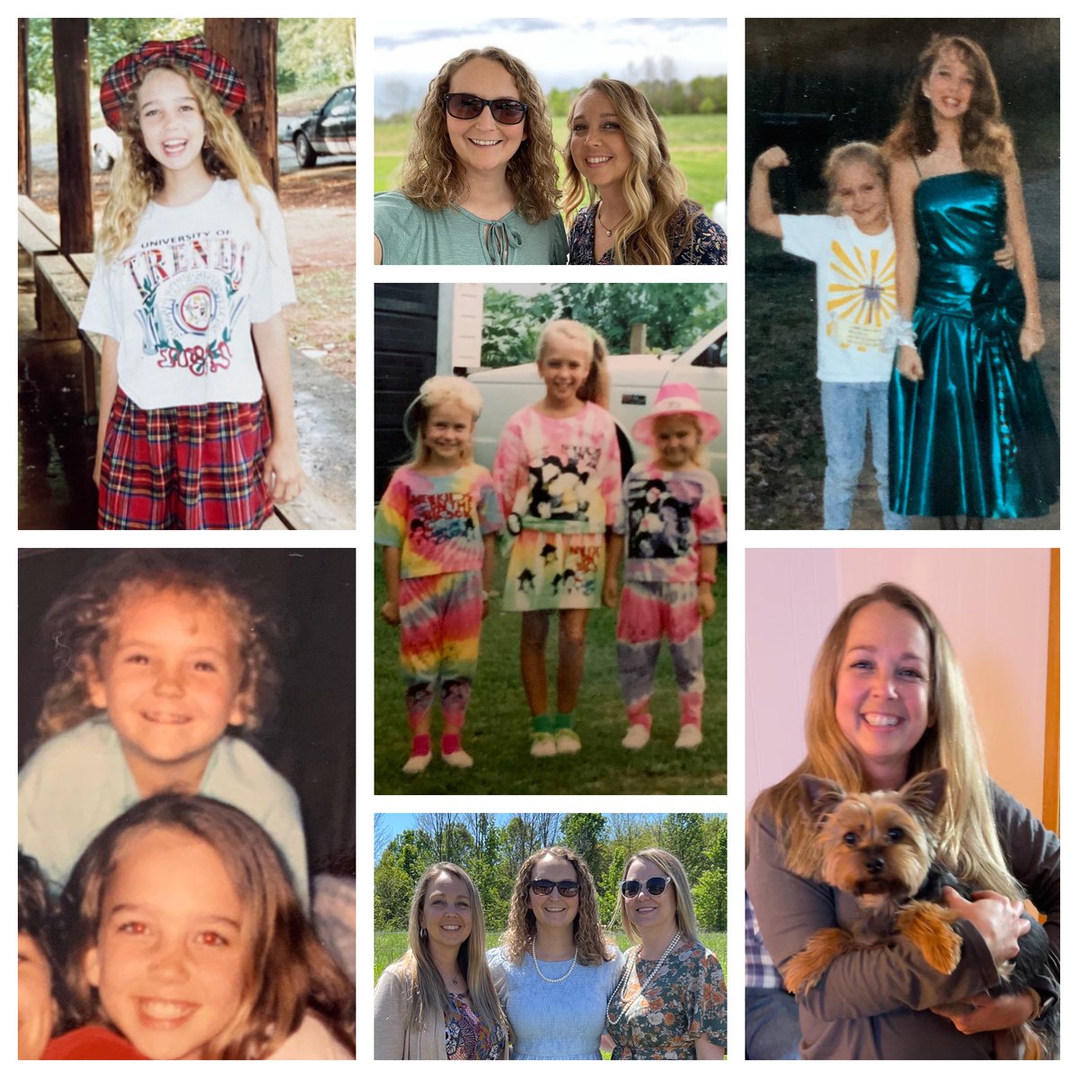 Happy birthday to my sister, Casey Jones MacKintosh! I hope everyone makes you feel special and loved because that’s what you do for us every day! (P.S. Check out those cool tie-dyed New Kids On The Block outfits we wore to their concert.) <a href="/CaseyMacKintosh/">Casey MacKintosh</a>