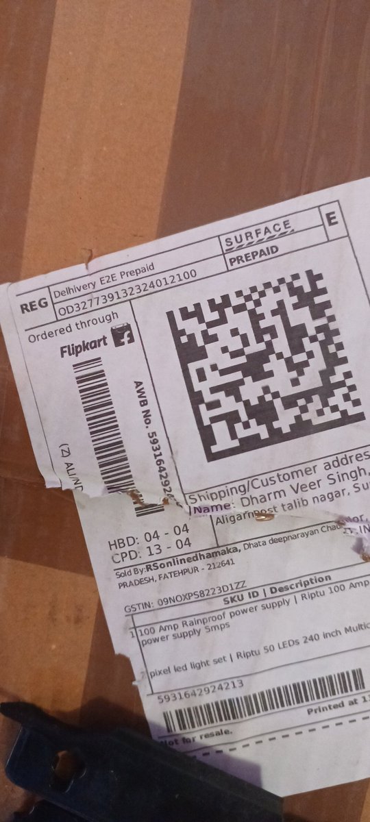 devrajsingh54's tweet photo. @flipkartsupport @consaff @jagograhakjago @NHSCFA @AmarUjalaNews @JagranNews @DainikBhaskar @timesofindia @aajtak 
@flipkartsupport damage item received and second order one item accessories missing
Order no. Od327739132324012100
And my Flipkart account block through Flipkart https://t.co/ce8mKcgHaX