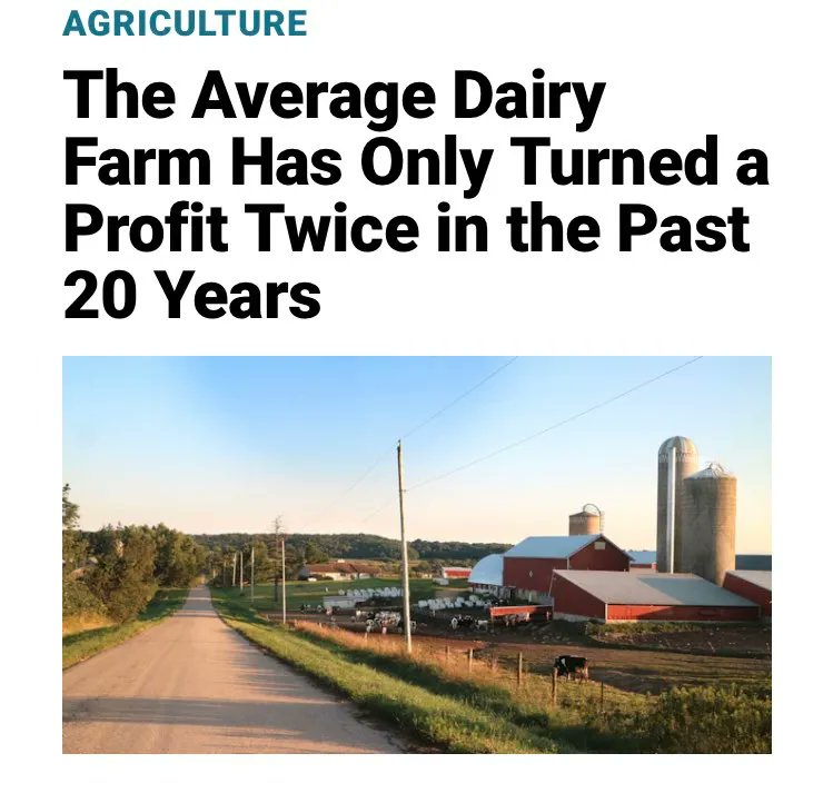 The #Dairy Industry is dying beause people no longer want to support cruelty to cows. Consumers' choices are reflecting that reality. #TheFutureIsVegan