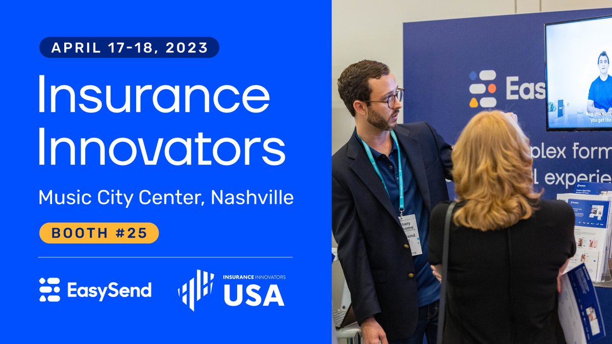 Nashville, here we come! We're heading to Music City next week  for #IIUSA23 with @Insurance_Innov, where we're excited to connect with insurance leaders and chat all things #digitaltransformation.

Check us out at booth 2️⃣5️⃣!