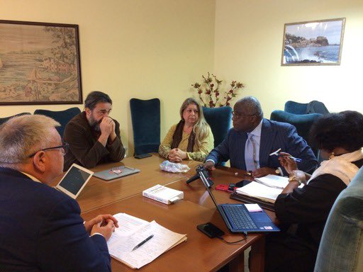 FabrizioLobasso's tweet photo. Dialogues on #Africa project w/#UCAI cofunded by @ItalyMFA DC-Africa keep on granting surprises. Culture, Identity, Values in 🌍 at stake, w/ eminent discussants/academics.
Knowing 🌍 by voices of argumentative experts helps deeper understanding+effective partnerships
🇮🇹💙🌍 https://t.co/xx7O2e4e0p