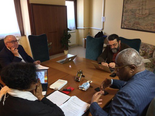 FabrizioLobasso's tweet photo. Dialogues on #Africa project w/#UCAI cofunded by @ItalyMFA DC-Africa keep on granting surprises. Culture, Identity, Values in 🌍 at stake, w/ eminent discussants/academics.
Knowing 🌍 by voices of argumentative experts helps deeper understanding+effective partnerships
🇮🇹💙🌍 https://t.co/xx7O2e4e0p