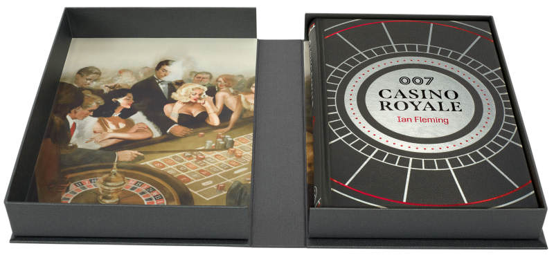 The Folio Society release Limited Edition of Casino Royale for 70th Anniversary #jamesbond #ianfleming #jamesbondbooks #casinoroyale jmsbnd.be/43z9lE6