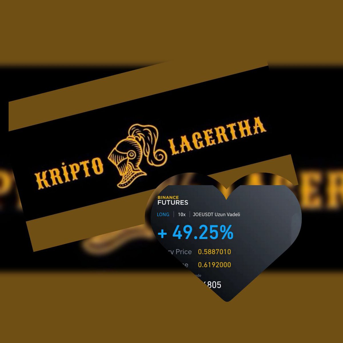 kriptolagertha's tweet photo. Hayat kısa joe pump yolda 🤩
#kriptolagertha ekibi ses ver yansın ortalık 💣 https://t.co/FTeLuwi1IS
