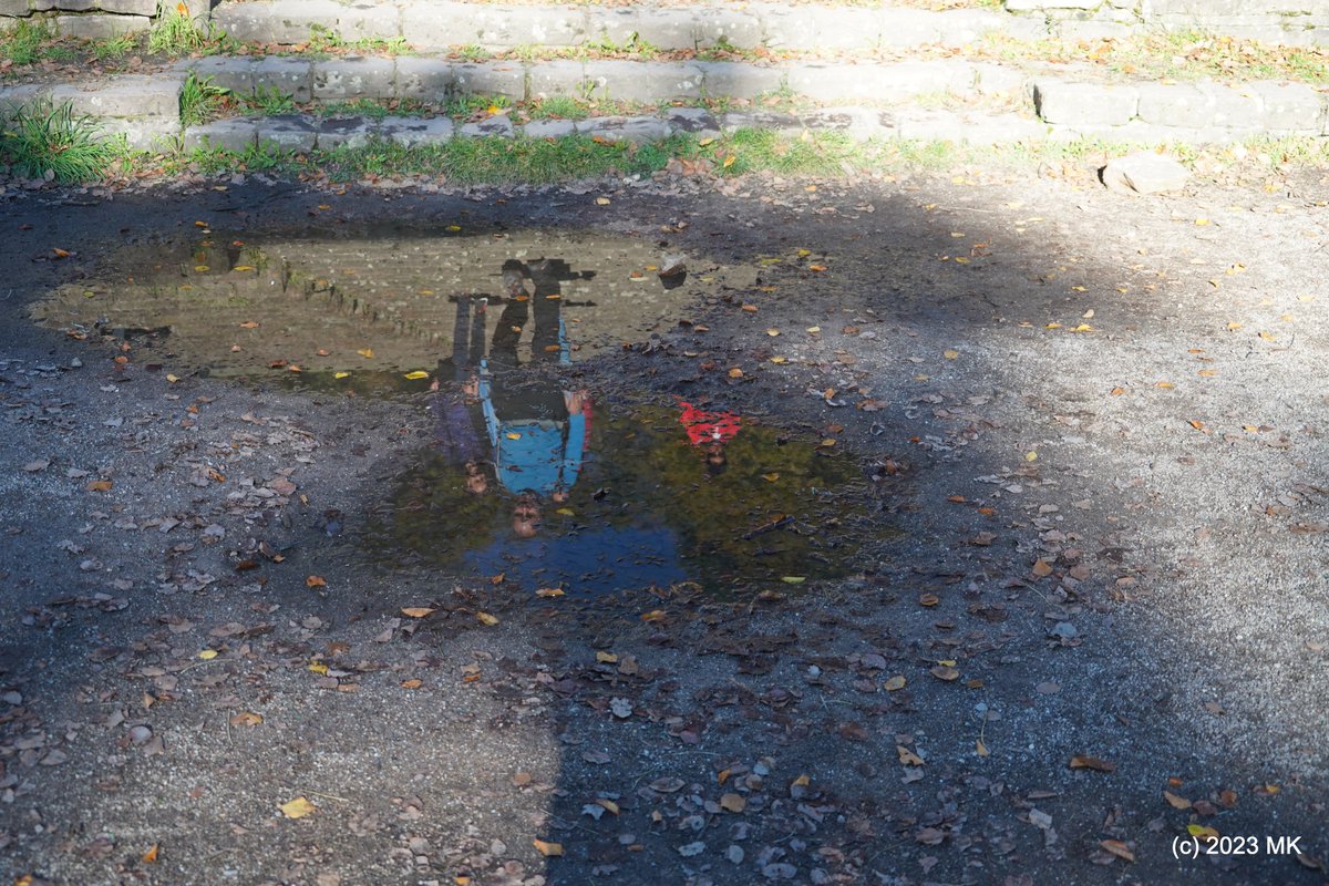 wiesenbacher's tweet photo. @SingingLehrerin
ich habe gerade eine Pfütze gefunden.
#APuddleADay #photography #puddlereflections https://t.co/4RiLoSSCE3
