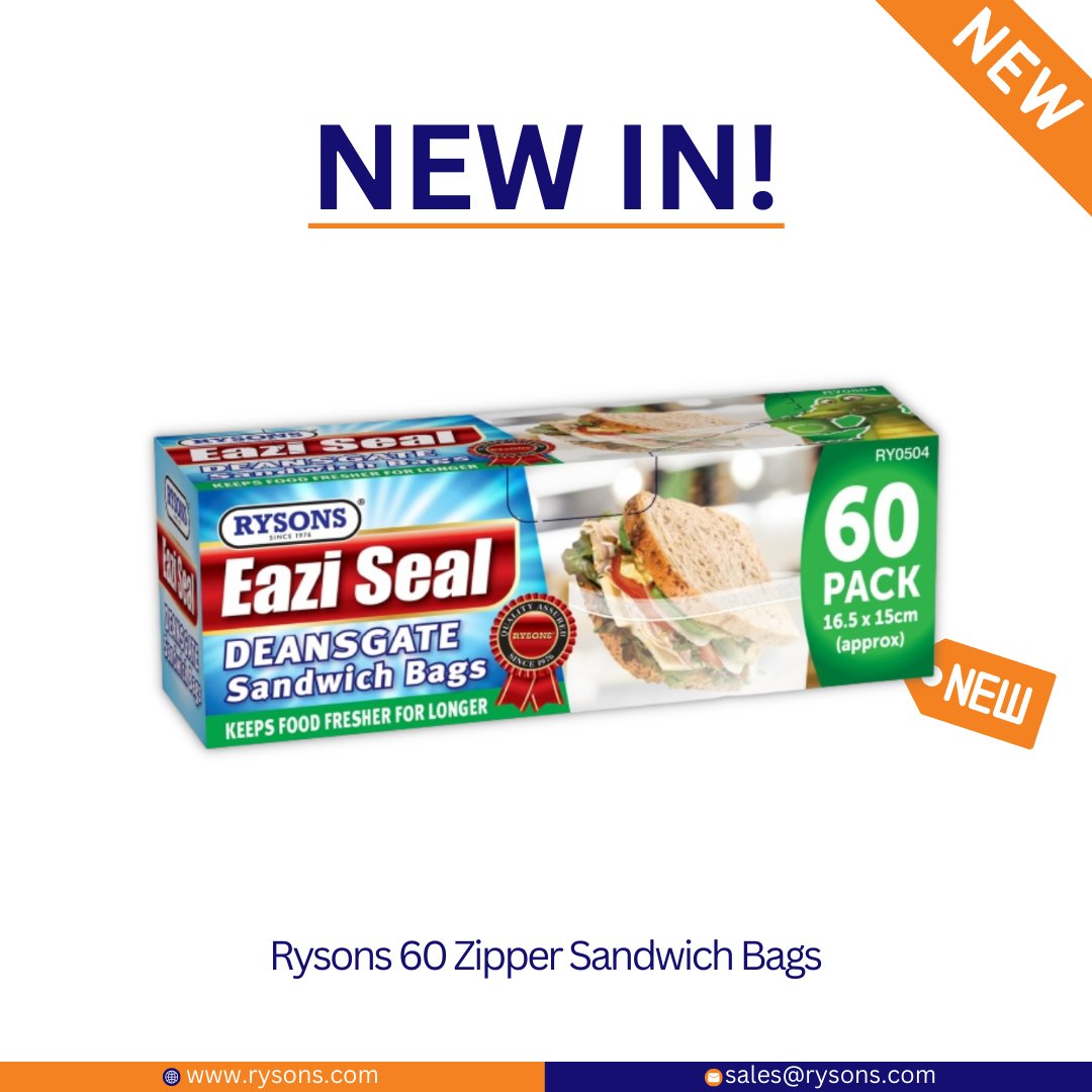 Rysons_Group's tweet photo. New Products Alert! At Rysons we are always adding new stock, giving you an ever-evolving range of items to choose from!
#wholesale #bulkbuy #onlinesupplier #freezerblocks #zippersandwichbags #woodenclothespegs #wholesaleuk #poundline #b2b #amazon #ebay #etailer #reseller #new https://t.co/nmSM5daoLY