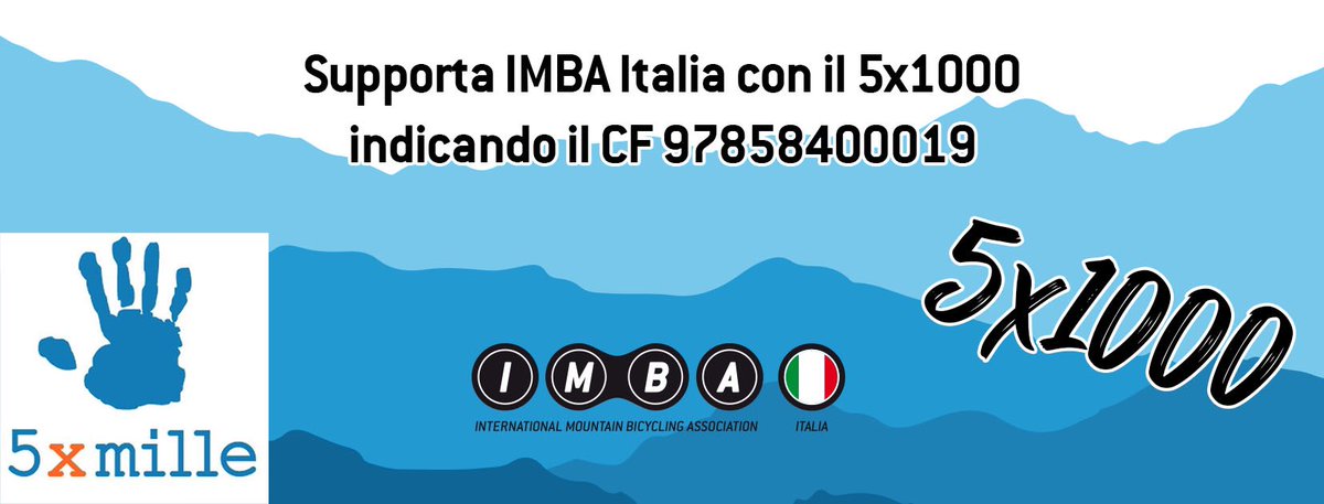 Sapevate che è possibile supportare IMBA Italia anche tramite il vostro 5x1000? A voi non costa nulla ma per noi è di grande aiuto!

imba-italia.org/supporta-imba-…