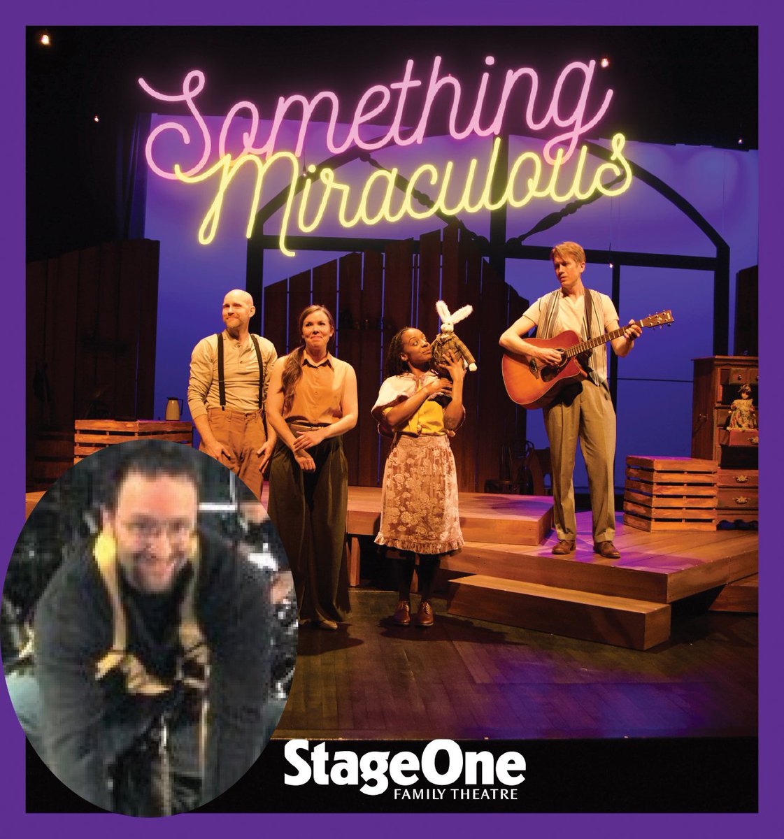 LAST TWO PUBLIC PERFORMANCES SATURDAY, APRIL 15TH AT 11 AM &amp; 2 PM
Playing at the KPA’s Bomhard Theater! THE MIRACULOUS JOURNEY OF EDWARD TULANE 
By Kate DiCamillo
Tickets: KentuckyPerformingArts.org