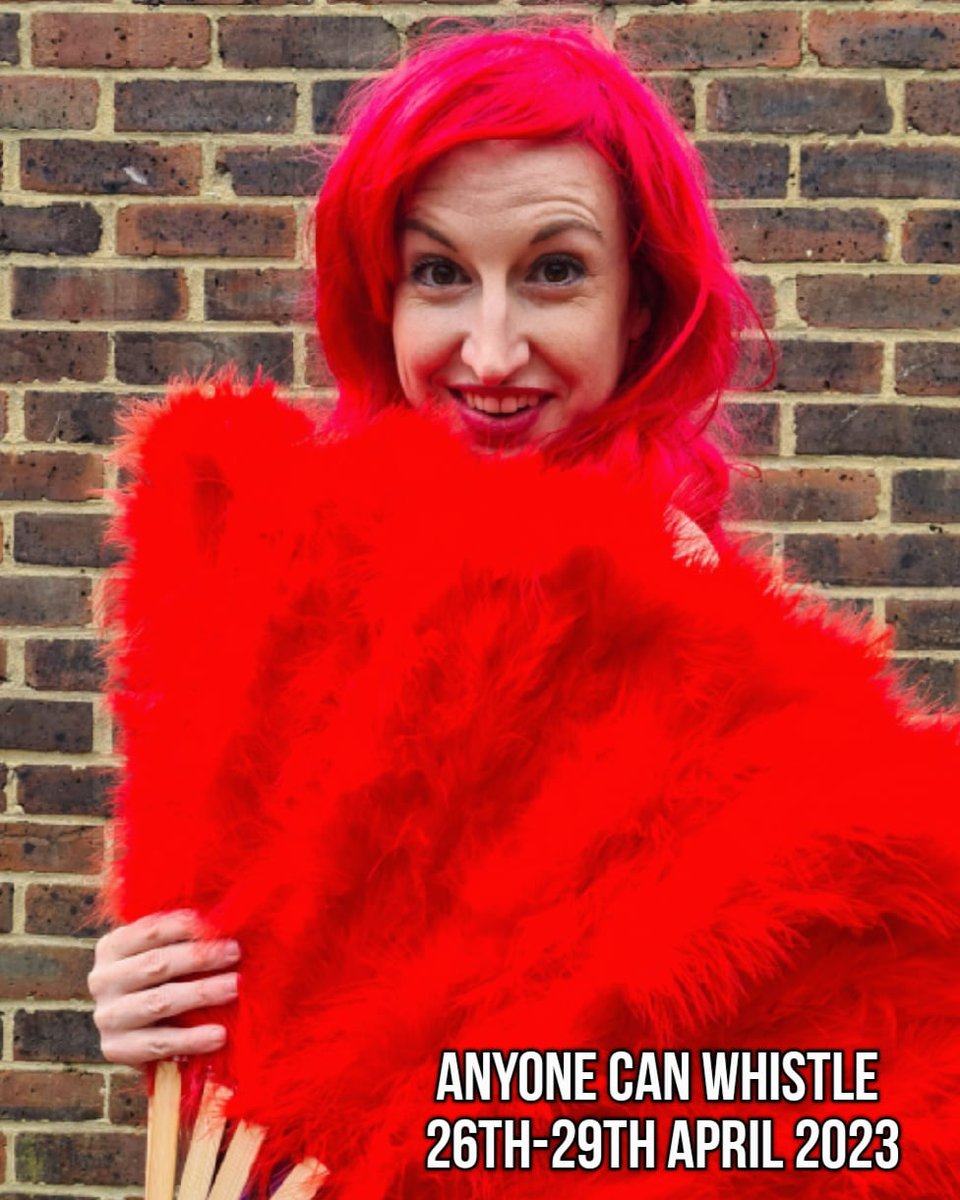 With just over two weeks until the Lady from Lourdes comes to town, don't forget to book you tickets to find out why!

ticketsource.co.uk/whats-on/carsh… 

#anyonecanwhistle #sondheim #ThereWontBeTrumpets #Theatre #musicaltheatre #thecryer #cryerarts #Carshalton #Sutton #amdram #singers