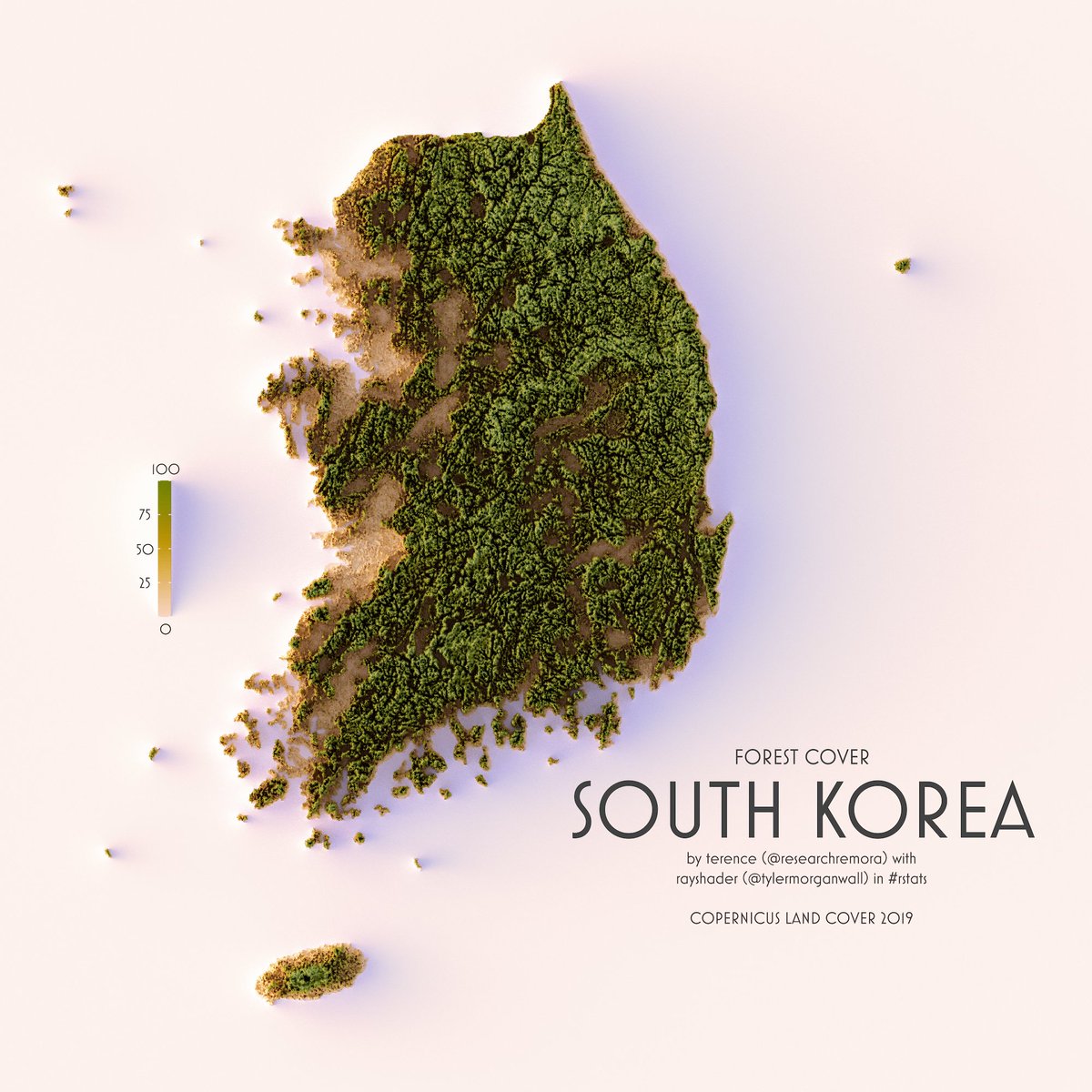Terence t on twitter rt researchremora a forest cover map of south