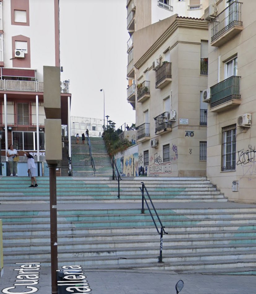 Si reconoces estas escaleras lo siento por tu integridad física