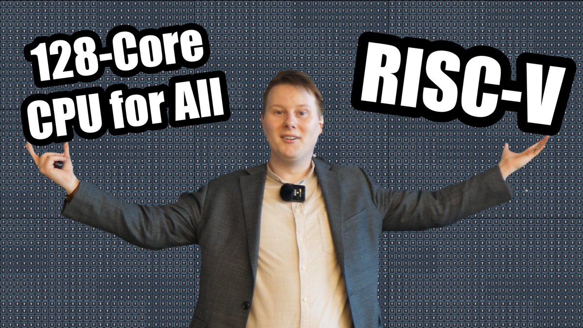 inspired_ai's tweet photo. RT @IanCutress: I heard you like cores, so how about 128 of them? Bonus points, because they're RISC-V! I spoke to Chief CPU Architect @Tenstorrent Wei-han Lien (M1 architect) about their adoption of RISC-V and how Ascalon is designed to filter to PC, La… https://t.co/gcmQy4ZdHh