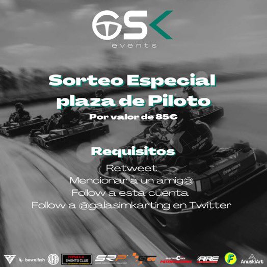 🚨SORTEO🚨

¿Quieres pilotar en el 𝘾𝙞𝙧𝙘𝙪𝙞𝙩𝙤 𝙁𝙚𝙧𝙣𝙖𝙣𝙙𝙤 𝘼𝙡𝙤𝙣𝙨𝙤 totalmente gratis?

Junto a <a href="/GalaSimKarting/">GalaSimKartingEvents</a> estoy sorteando una plaza para correr en su evento el próximo 6 DE MAYO en el @CircuitoMuseoFA 

¡Solo tenéis que seguir los pasos de la imagen!

👇👇👇👇