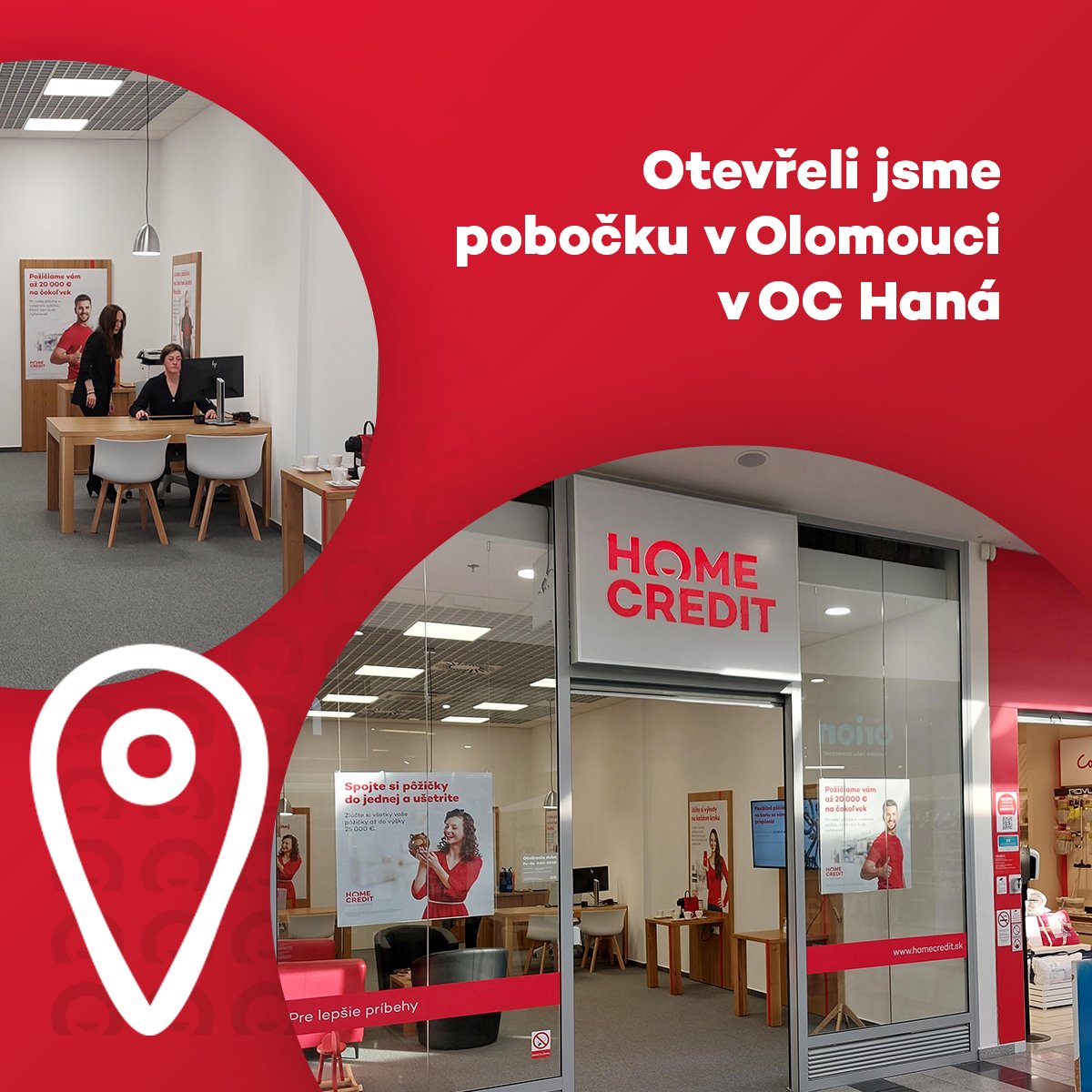 🥳 Otevřeli jsme další pobočku v Česku. Tentokrát v Olomouci. Do konce dubna otevřeme ještě jednu pobočku a to ve Zlíně. 🤟

#svetHC #pobocka