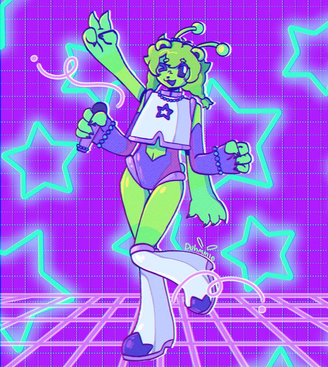 no tmnt art rn BUUUT HERES MY OC FINN!! (he’s based off of my alien build a bear named farter lol) FINN IS AN IDOL WHO TRAVELS BETWEEN GALAXIES TO PERFORM!!! 

(rts r appreciated my reach is balls and ass) 
-
-
[#oc #ocart #originalcharacter #alienoc]