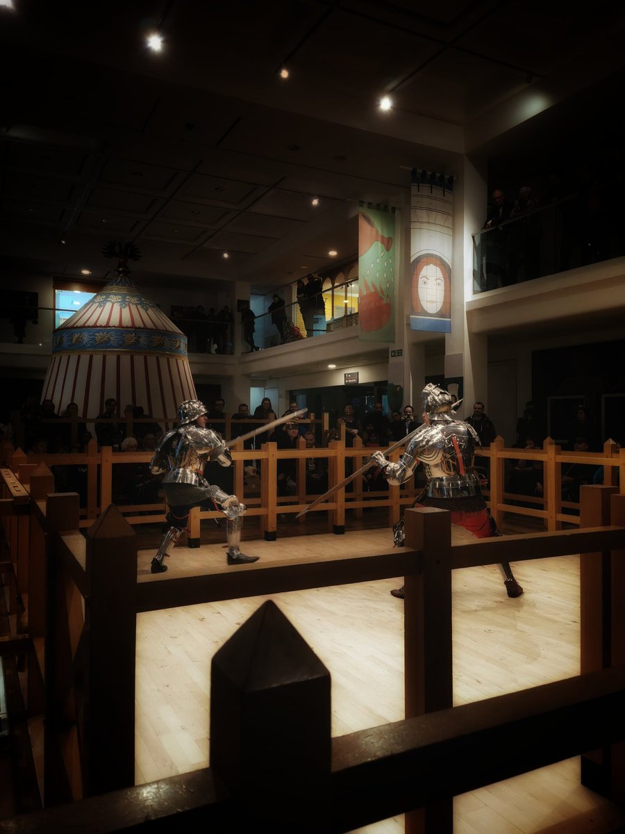 Caught this excellent Polaxe display at the <a href="/Royal_Armouries/">Royal Armouries</a> before the final Joust show yesterday...superb stuff!
#Polaxe #Arms #EasterJoust #RoyalArmouries