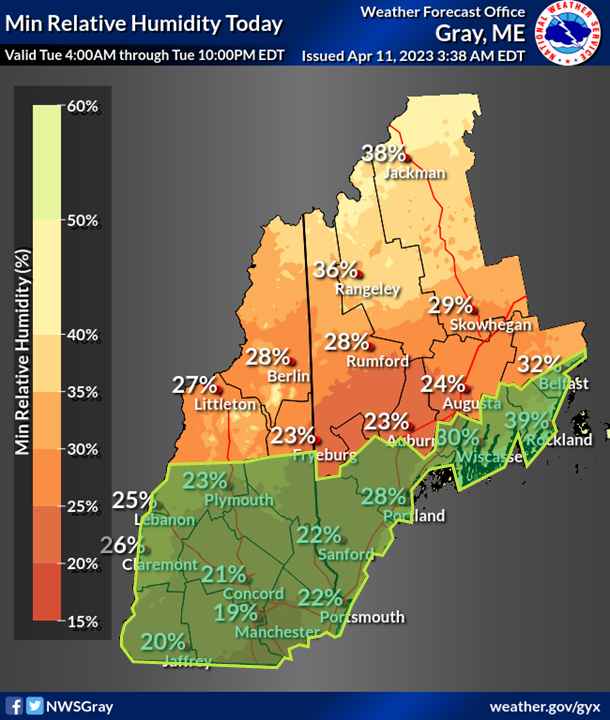 NWS Gray on Twitter "Today is going to be another warm, dry and sunny