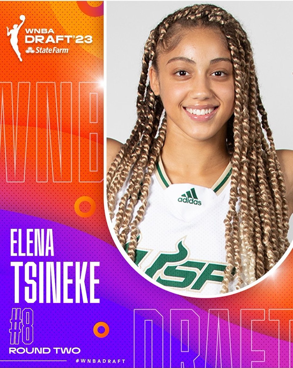 NBA_Africa's tweet photo. Africa Stand Up ! 🌍

#WNBADraft    🤝 African players a match made in basketball heaven 🏀

Here are some African players that were drafted ✔ [Thread]

R1: Laeticia Amihere (8) 🇬🇭
R2: Elena Tsineke (8) 🇳🇬
R2: Dulcy Mendjiadeu (9) 🇨🇲
R3: Kadi Sissoko (5) 🇲🇱 https://t.co/6aMhjCRgG5