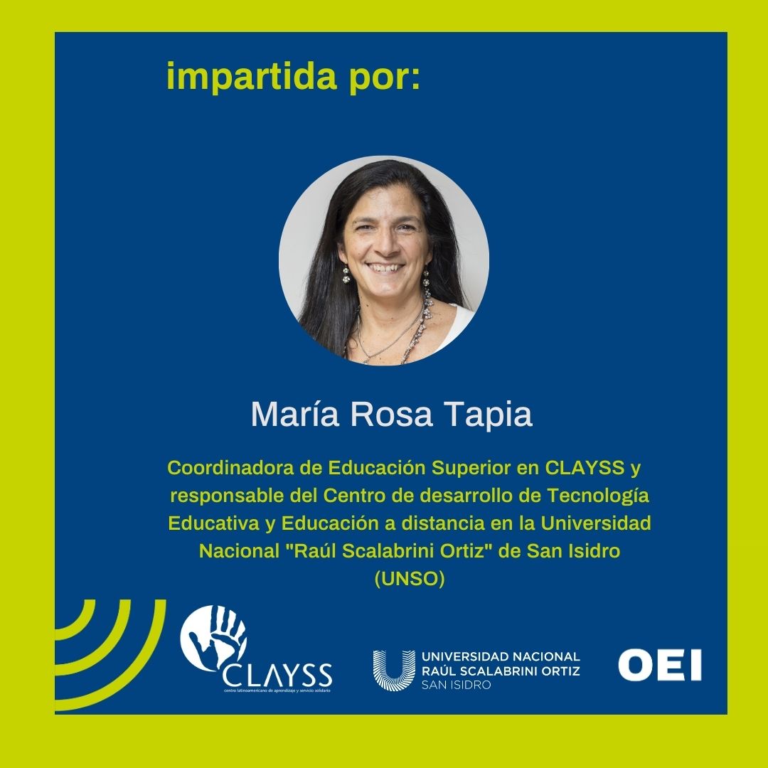 📢 Masterclass sobre la Diplomatura en Aprendizaje y Servicio Solidario. ¿Querés saber más sobre esta oportunidad única de formación?  ¡Inscribite ya!
📆Miércoles 12/04 
⏰17 hs. (Esp)/12 hs. (Arg) 
📲💻 Inscripción:  zoom.us/meeting/regist…  
<a href="/EspacioOEI/">OEI</a> <a href="/Unsanisidro/">Universidad Nacional Scalabrini Ortiz</a>