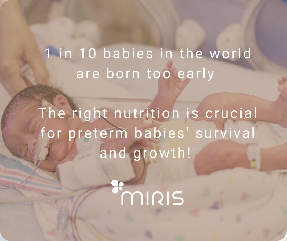 mirissolutions's tweet photo. 1 in 10 babies in the world are born to early. The right nutrition is crucial for preterm babies' survival and growth!
#targetfortification #pretermnutrition #MirisHMA https://t.co/GvtU209tjU