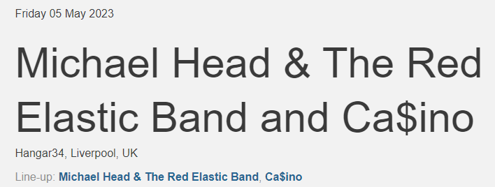 sdallmark's tweet photo. Hey @michaelheadtreb , is this going ahead, can't it anywhere else or how to buy tickets. Just the details on Songkick? https://t.co/B5xOIzQtUC https://t.co/BdRFHJocrU