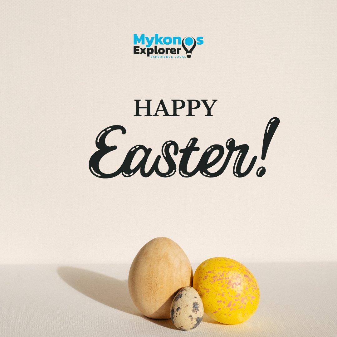 Happy #Easter to everyone!

#MykonosExplorer #DiscoverMykonos #Greece #Easter2023 #Mykonos