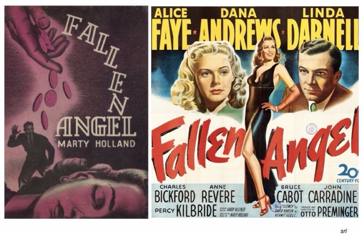 4pm TODAY on @TalkingPicsTV 

The 1945 #FilmNoir Crime film🎥 “Fallen Angel” directed & produced by #OttoPreminger from a screenplay by #HarryKleiner

Based on #MartyHolland’s 1945 novel📖

🌟#AliceFaye #DanaAndrews #LindaDarnell
#CharlesBickford #AnneRevere #BruceCabot