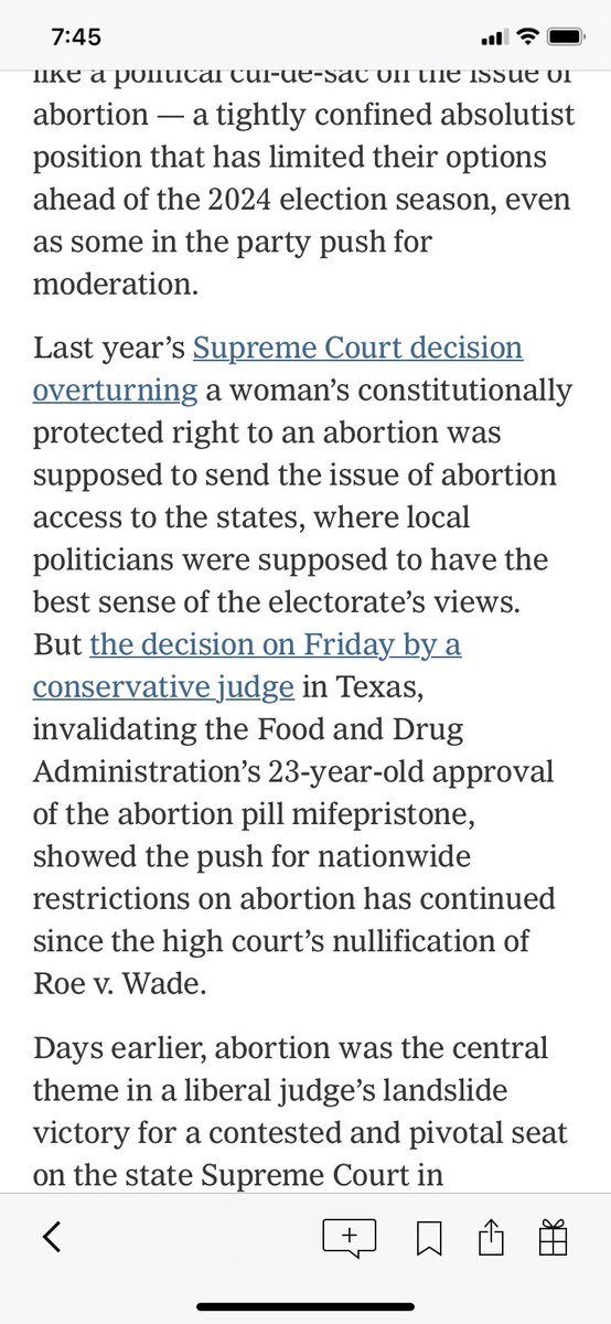 Rabbi Mark Asher Goodman (@rabbimarkasherg) on Twitter photo They already have outlawed abortion.
Next
they will outlaw the abortion pill.
They will endanger trans lives.
They will outlaw gay marriage.
They will defund public schools.
They will defund public libraries.
(from <a href="/nytimes/">The New York Times</a> ) They already have outlawed abortion.
Next
they will outlaw the abortion pill.
They will endanger trans lives.
They will outlaw gay marriage.
They will defund public schools.
They will defund public libraries.
(from <a href="/nytimes/">The New York Times</a> )