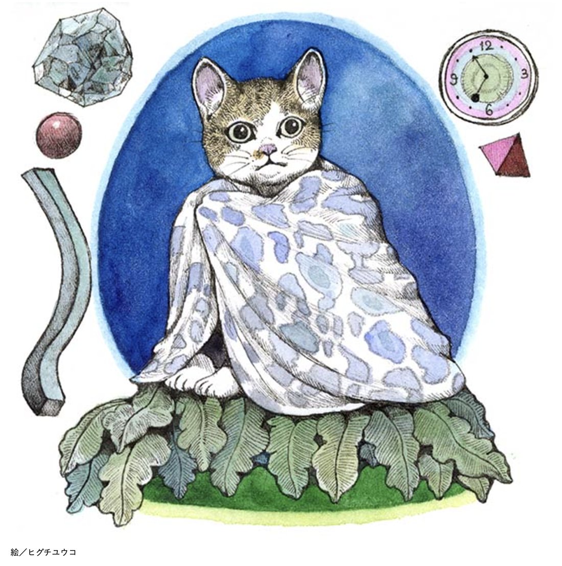 ミュシャ宝石工芸画(保証書付) (複製画 いじわるねこ – ボリス ミュシャ宝石工芸画(保証書付) (複製画 いじわるねこ – ボリス