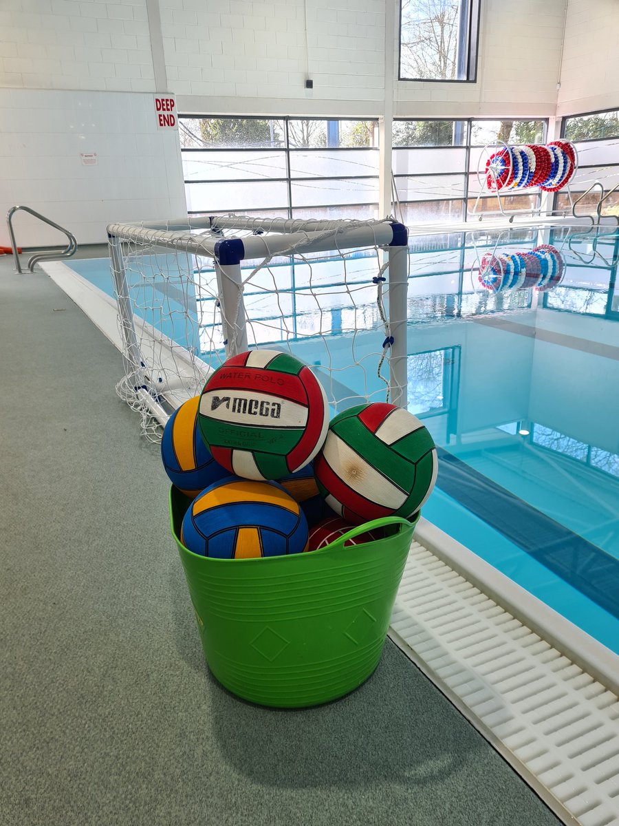 Set up and ready for the players <a href="/TrystSports/">Tryst Community Sports Club</a>  Easter camp. <a href="/LarbertHigh/">Larbert High School</a> 🤽‍♂️🤽‍♀️