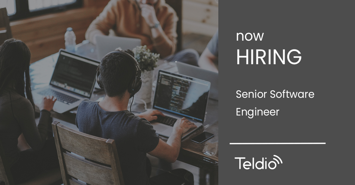 📢Come join our growing team! Now hiring a Senior Software Engineer.

For details and to apply today online, visit:
teldio.com/careers/

#hiring #joinourteam #teldio #ottcareers #ottjobs #softwareengineer