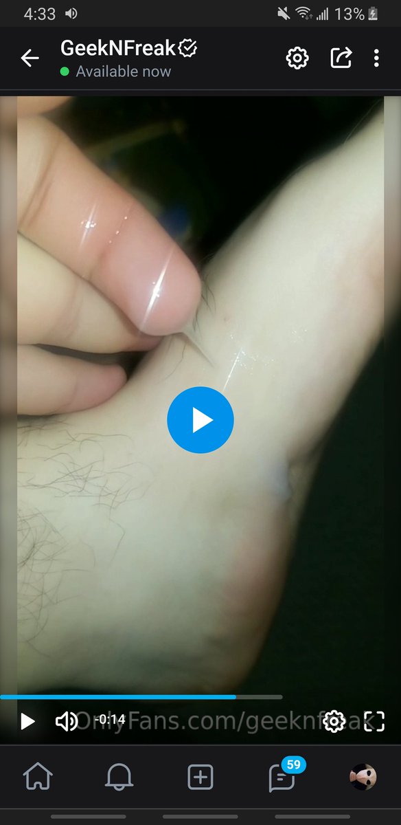 GeekNFreak69's tweet photo. Cum hit play on my latest post
#Onlyfans #Feet #Cum #Cashapp #Horny #GoodMorning #Lotion #FootRub

https://t.co/JEYbCdkYIi https://t.co/GLmsSU3YFe
