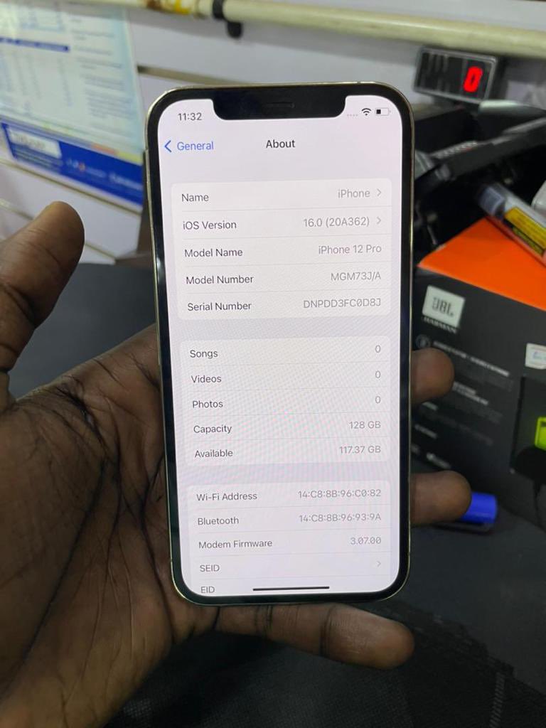 Quick Deal 

iPhone 12 Pro 128gb Gold 

1.9m Ugx 

0702615015