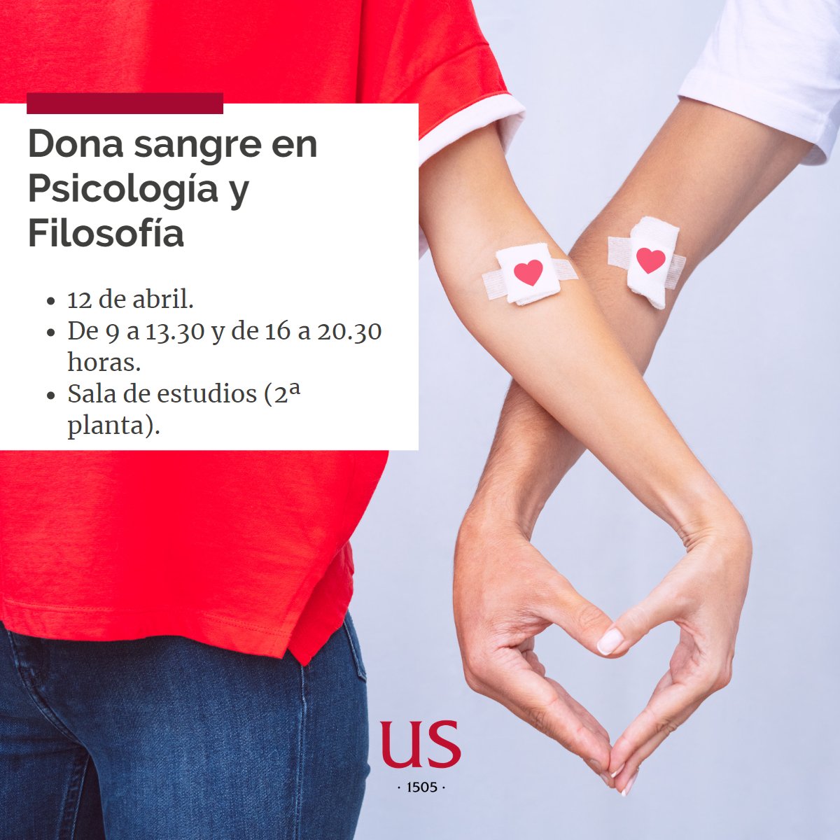 🔴 <a href="/donantessevilla/">CTS Sevilla</a> hace un llamamiento urgente a #DonaSangre en #Sevilla por las "bajas reservas" de varios grupos tras la Semana Santa

📢Os recordamos que tenéis hasta las 20.30 para acercaros a <a href="/FceyeUs/">Facultad Económicas y Empresariales Univ. Sevilla</a> o también podéis ir este miércoles a <a href="/PsicologiaUS/">Psicología US</a> / @Filosofia_US